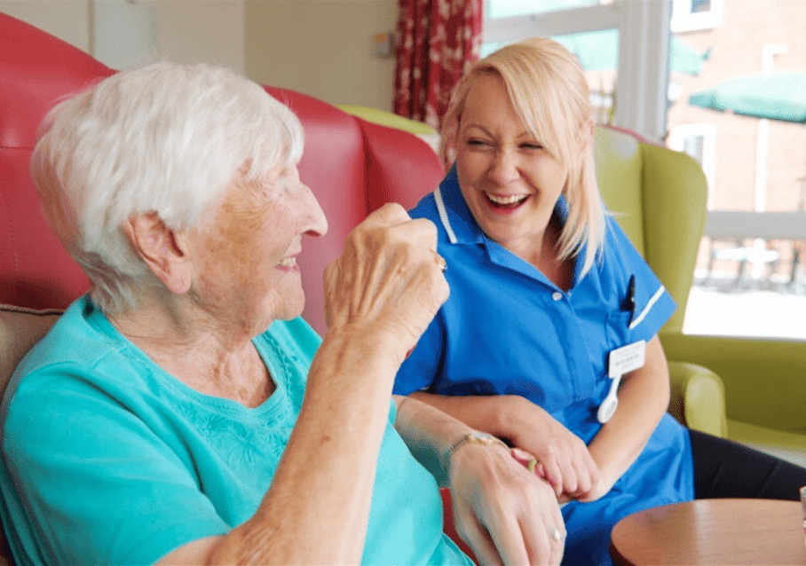 Barton Lodge and Woodley Grange care home buildings