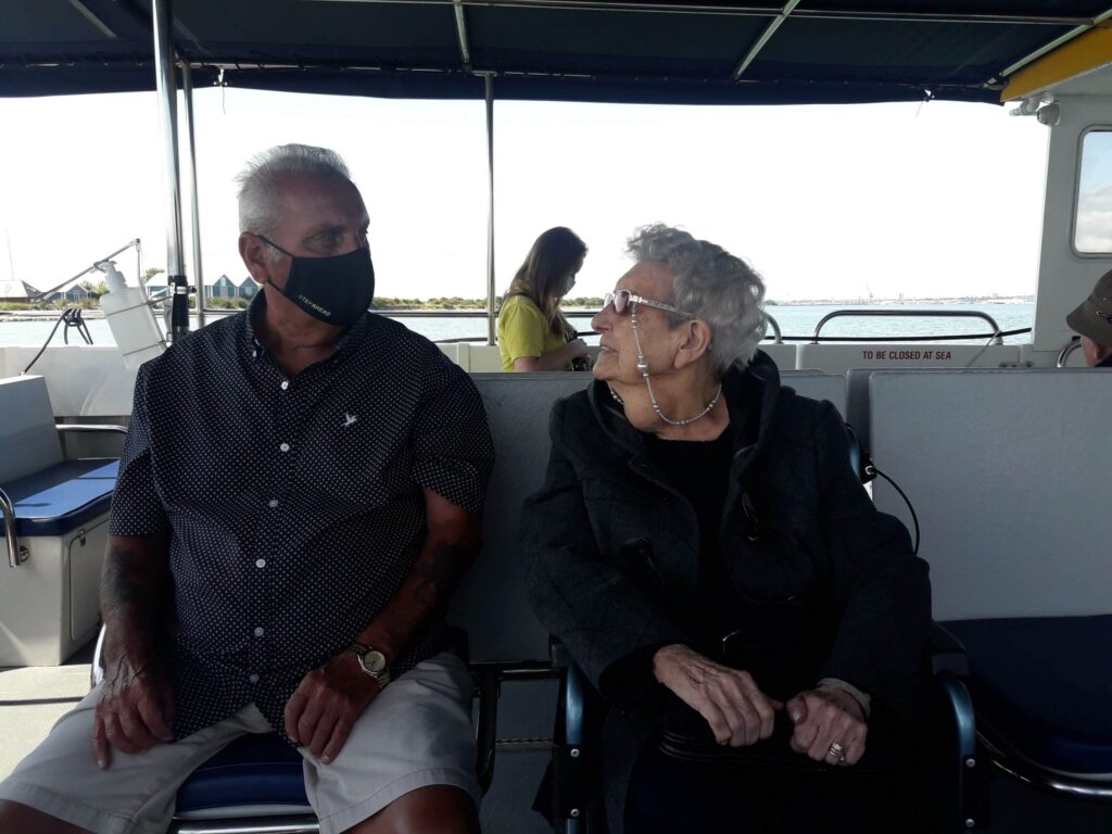 Residents enjoying a boat trip organised by ManuCourt care home