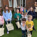 Residents enjoying time together during an activity at ManuCourt care home