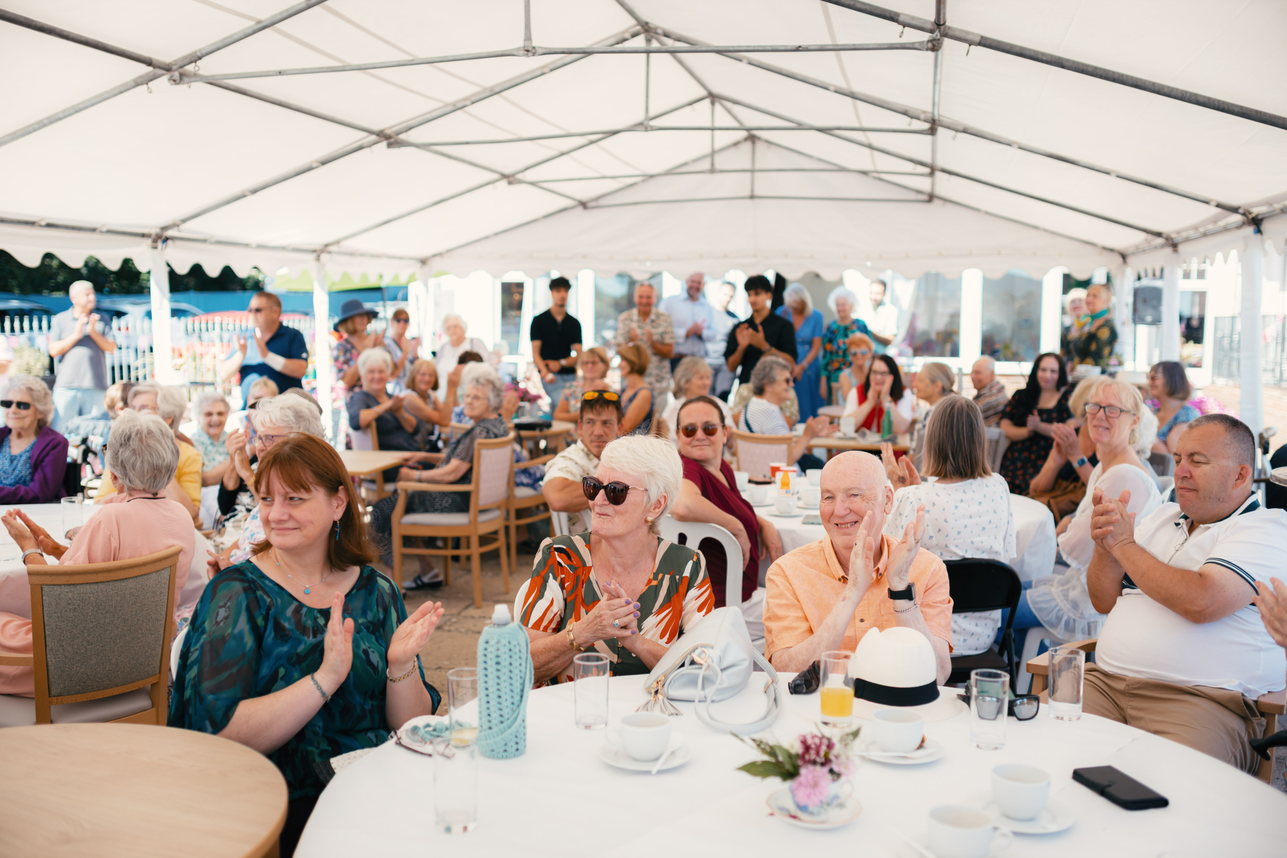 Ceremony at Barton Lodge residential care home