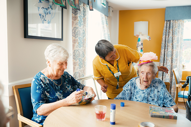 Woodley Grange residential care home in Hampshire